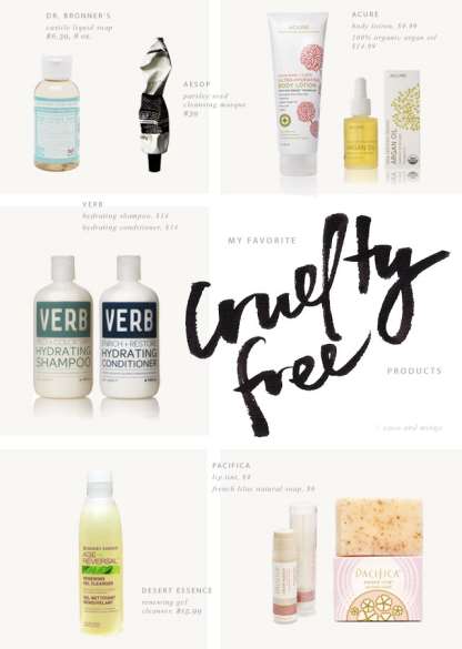 Cruelty free products_favorites_natural organic